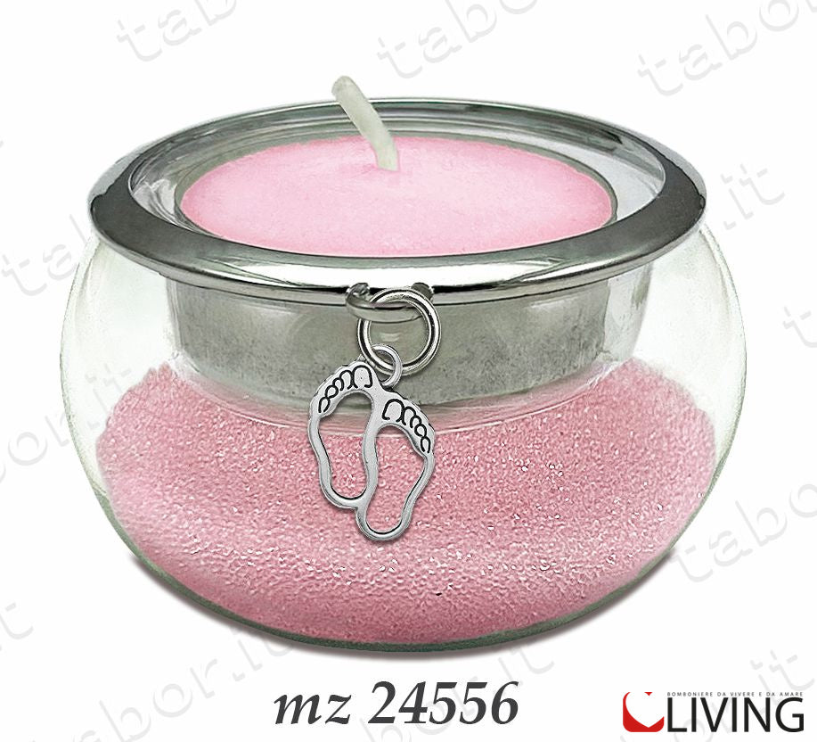 bomboniera-portacandela-vetro-con-perline-rosa-ciondolo-piedini-mz24556
