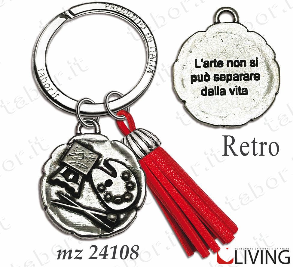 bomboniera-portachiavi-laurea-in-belle-arti-con-nappina-rossa-mz24108
