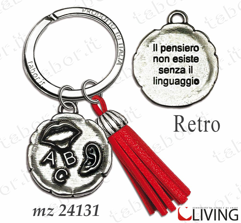 bomboniera-portachiavi-laurea-in-logopedia-con-nappina-rossa-mz24131