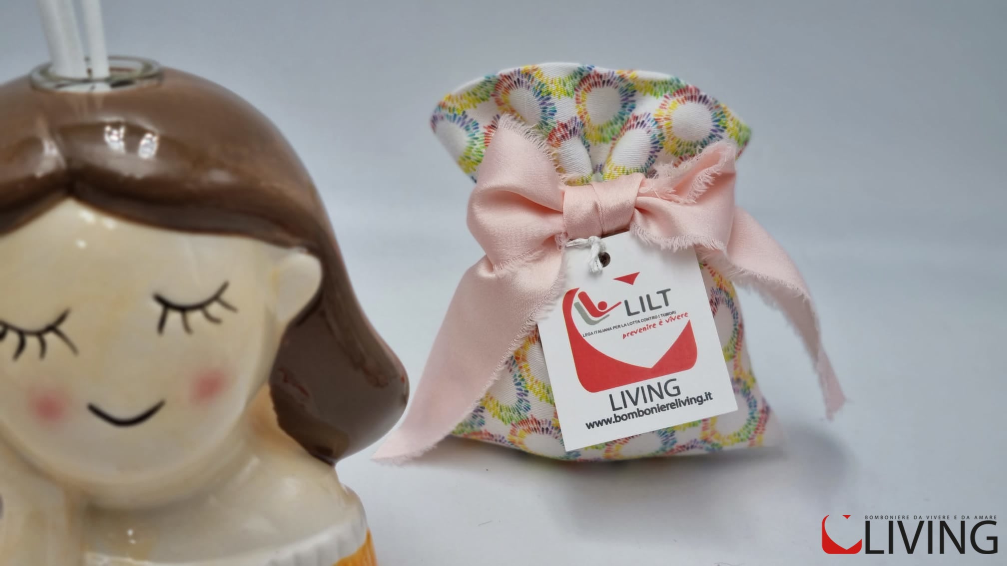 bomboniera profumatore bimba linea solidale lilt living
