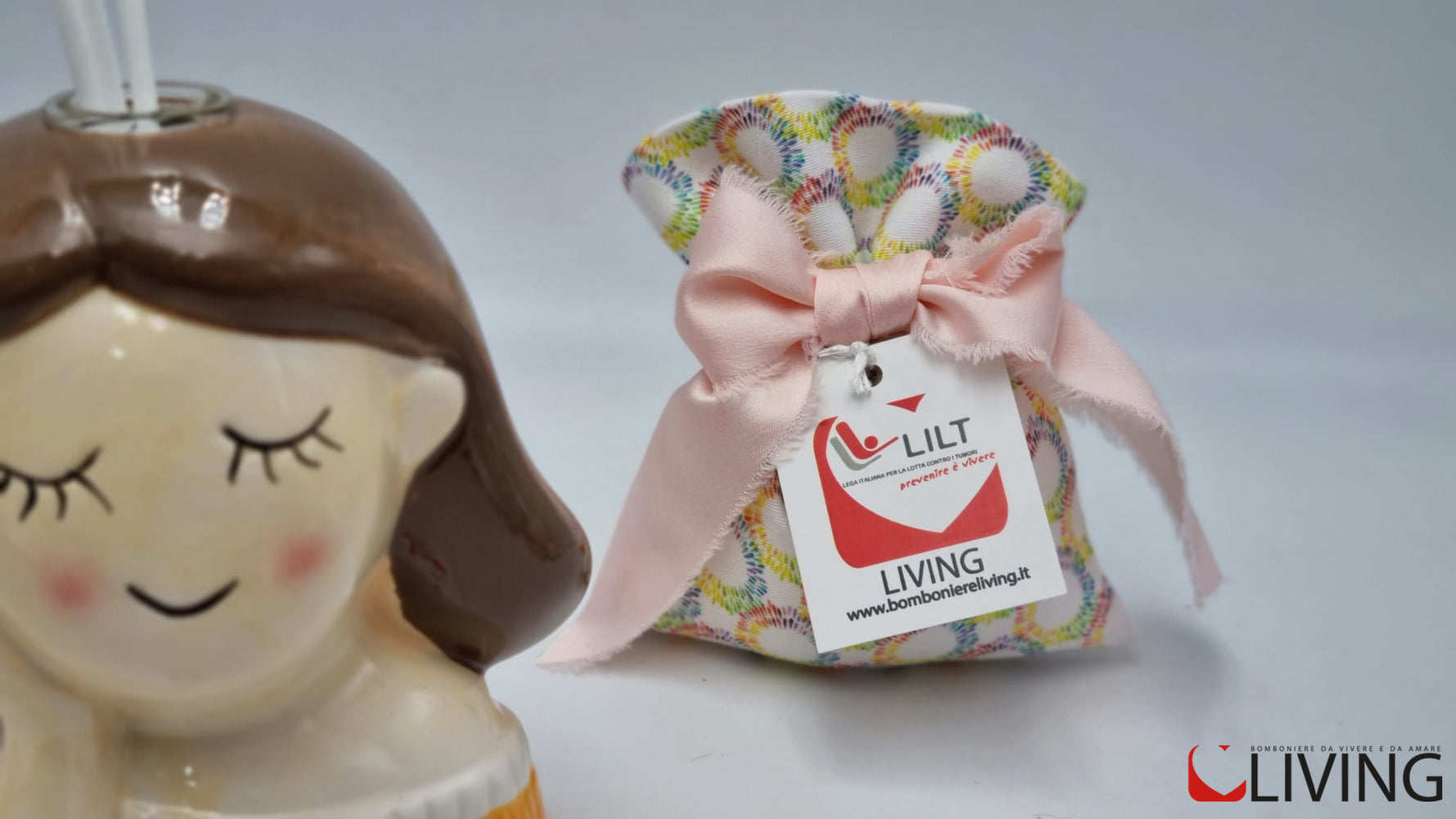 bomboniera profumatore bimba linea solidale lilt living