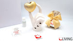 bomboniera profumatore mano cuore oro linea solidale lilt living