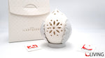 bomboniera pomo porcellana con luce led ilary queen