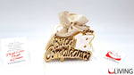 bomboniera sacchetto18 anni oro linea solidale lilt living