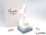 bomboniera statua famiglia base carta da zucchero