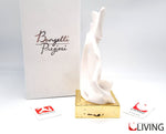 bomboniera statua famiglia base oro