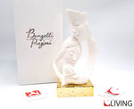 bomboniera statua famiglia base oro
