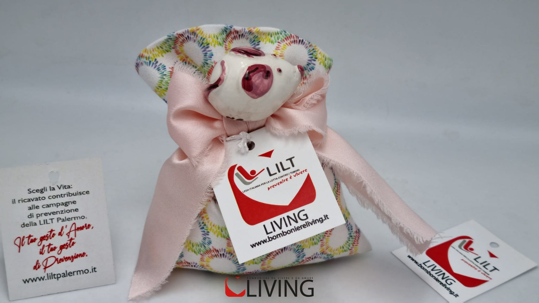 bomboniera topolino ceramica linea solidale lilt living