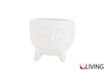 bomboniera vaso porcellana bianca