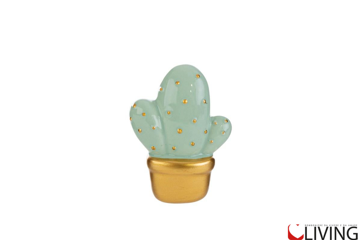 bomboniera calamita cactus porcellana