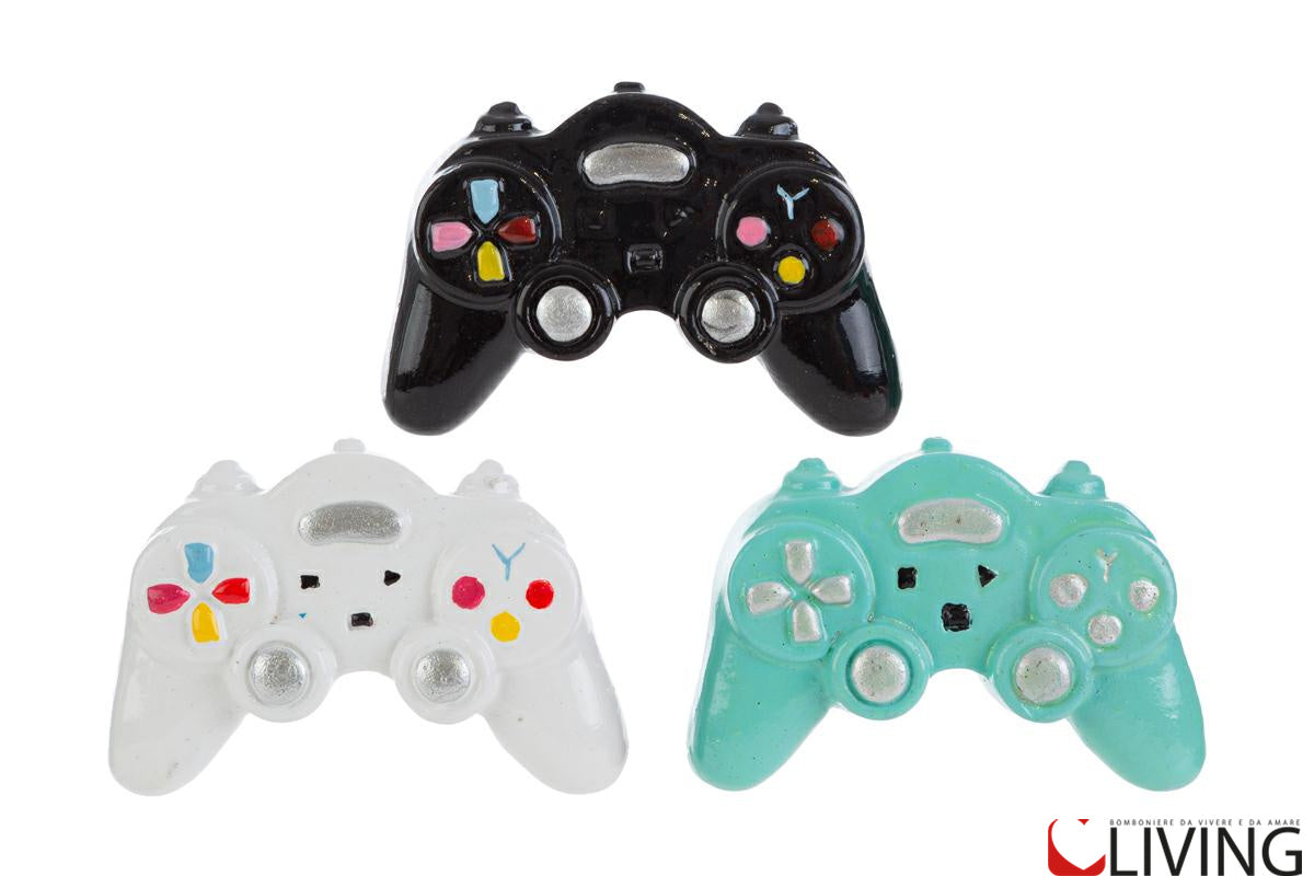 bomboniera calamita joystick resina
