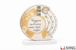 bomboniera calendario perpetuo con cartina geografica linea calendar