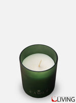 candela agrumi e coriandolo barattolo verde satinato