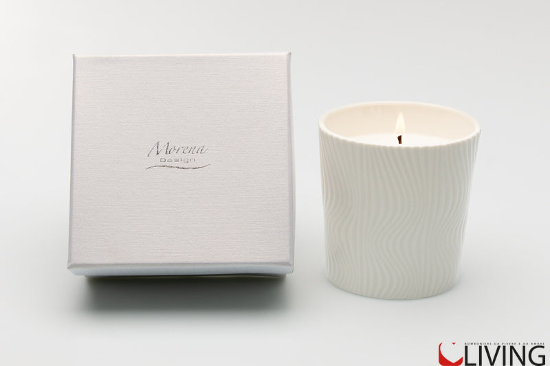 bomboniera candela bicchiere simply light