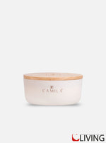 candela fragranza uva e vino barattolo panna fragola