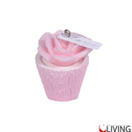 bomboniera candela rosa profumata con vasetto gesso