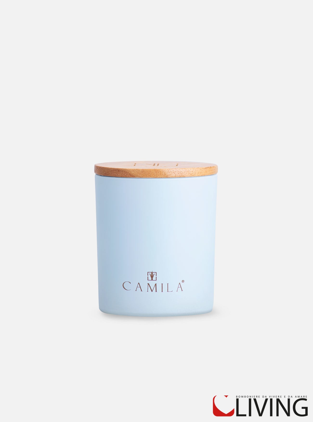 candela vaniglia barattolo avion satinato