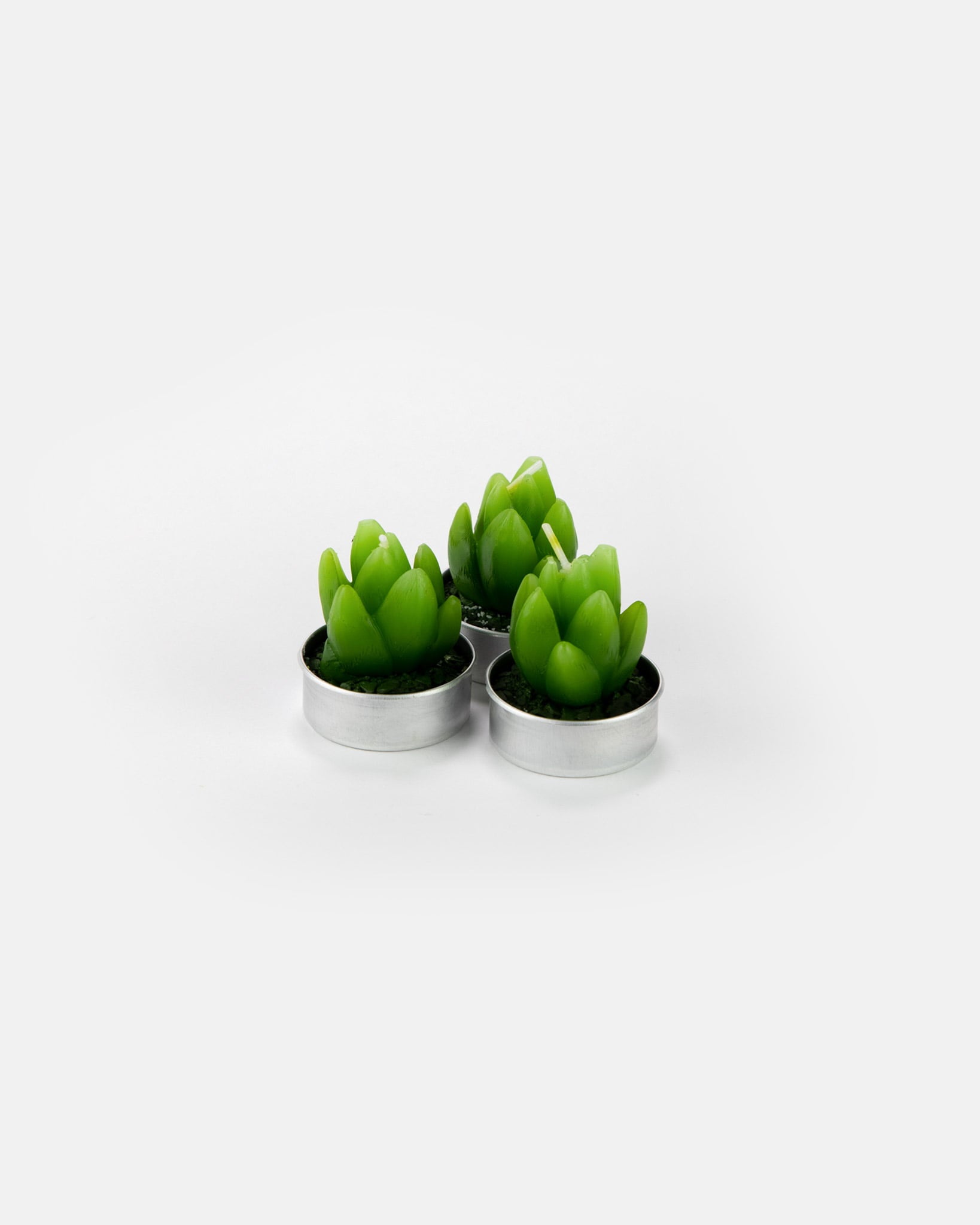 Candela tea light forma di piantina