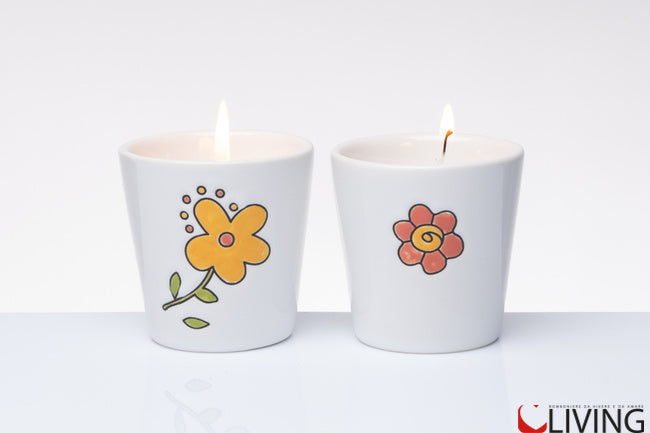bomboniera candeliere ceramica linea mr bee