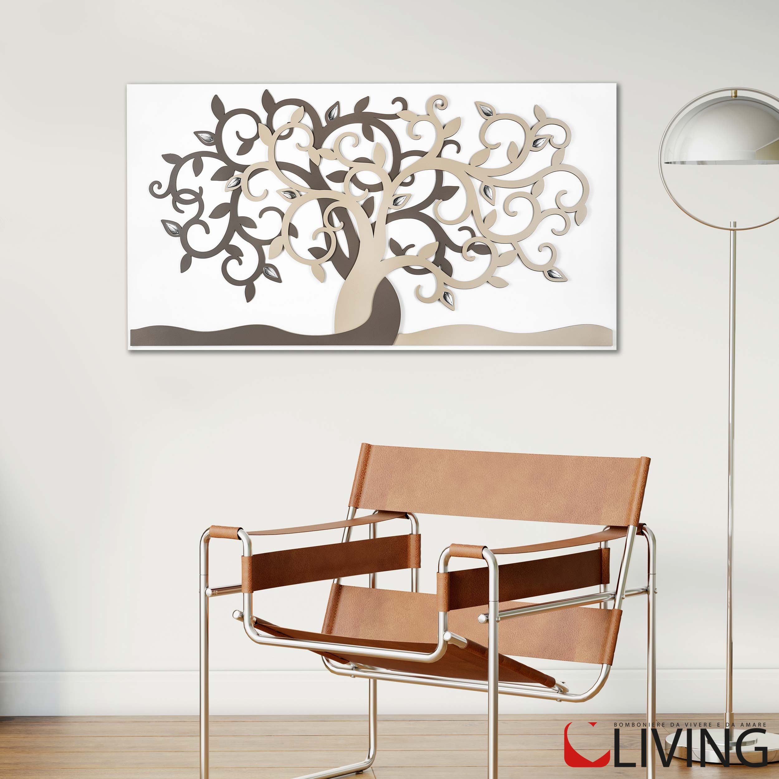 capezzale grande moderno albero della vita