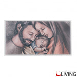 capezzale piccolo sacra famiglia con cornice