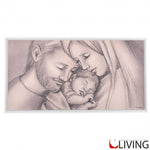 capezzale piccolo sacra famiglia con cornice