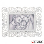 capezzale sacra famiglia da appoggio con cornice