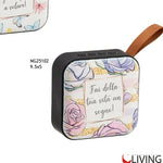 bomboniera cassa bluetooth decoro floreale