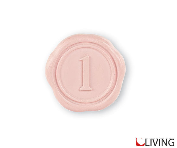 bomboniera applicazione ceralacca n.1 rosa