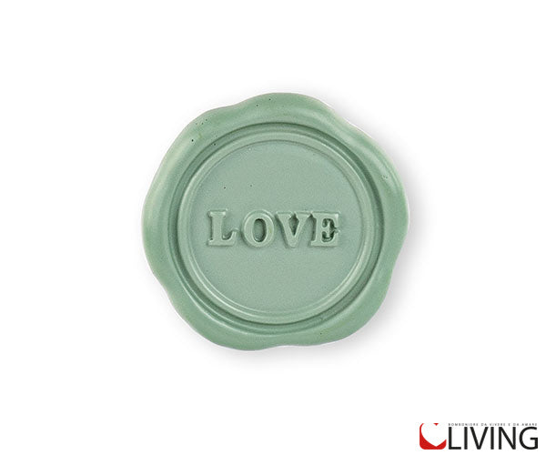 bomboniera applicazione ceralacca salvia love