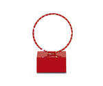 Addobbo Laurea  cerchio rosso con luce a led