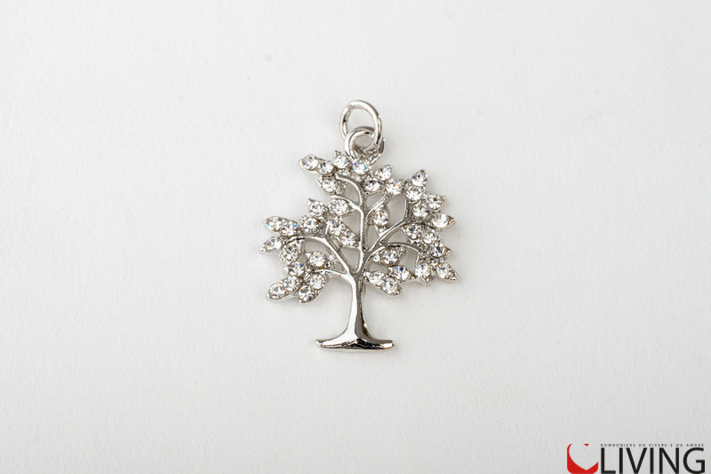 bomboniera charm albero della vita silver
