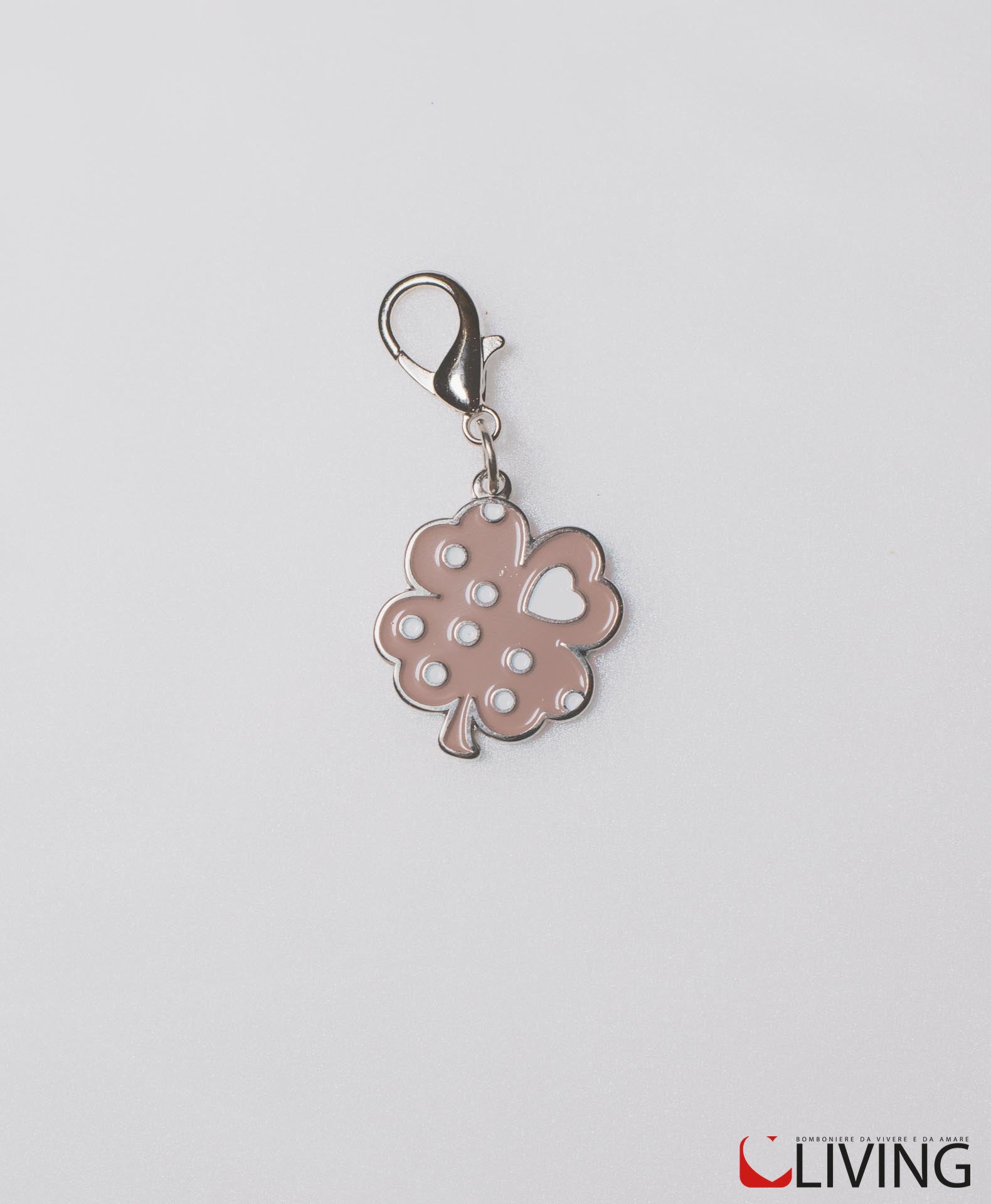 bomboniera charm automobilina metallo beige