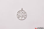 bomboniera ciondolo charm albero della vita con strass