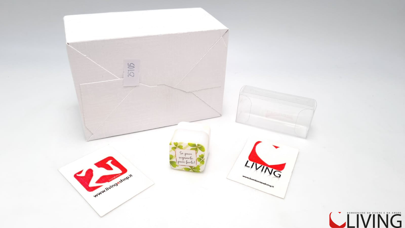 bomboniera chiavetta usb se puoi sognarlo puoi farlo con luce led