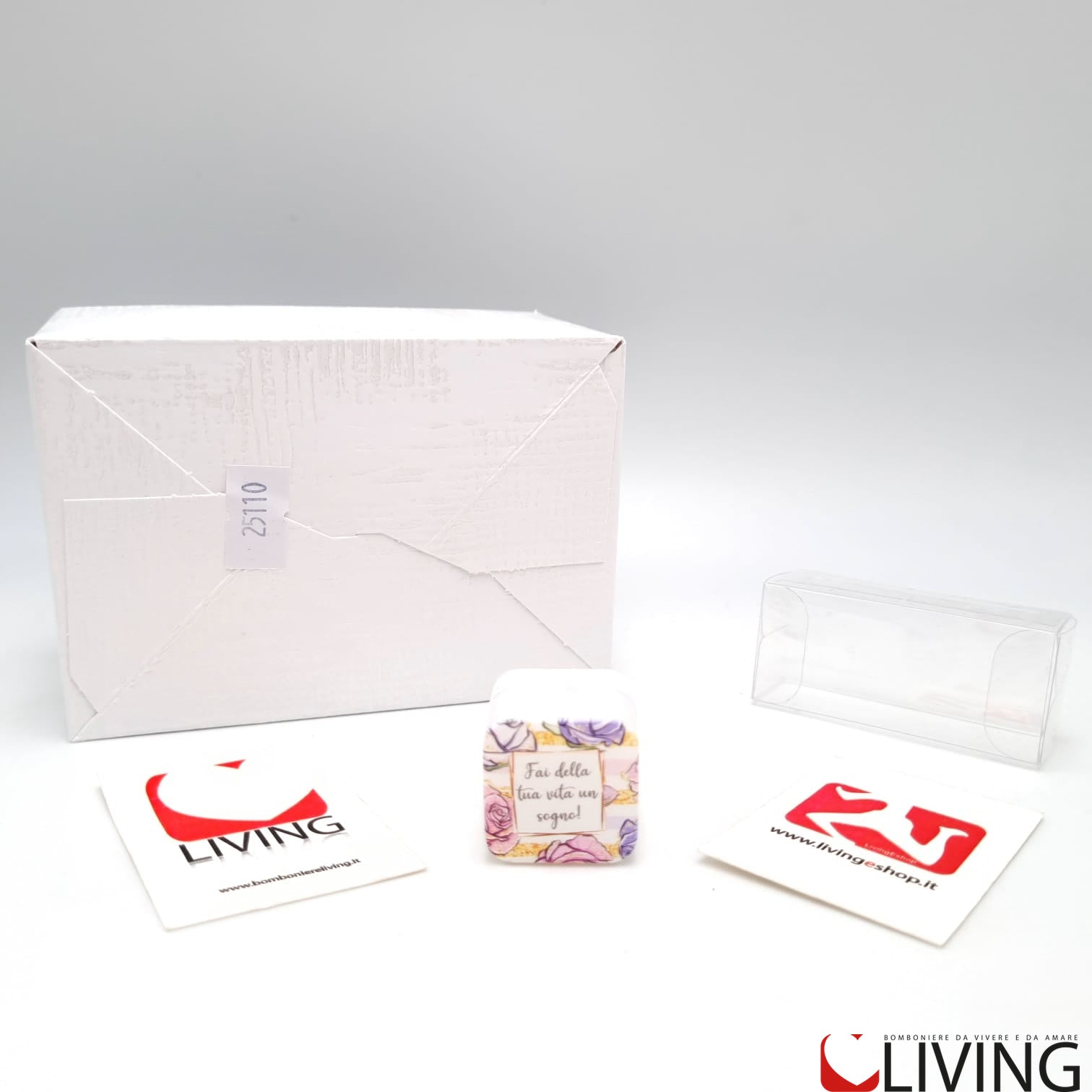 bomboniera chiavetta usb fai della tua vita un sogno con luce led