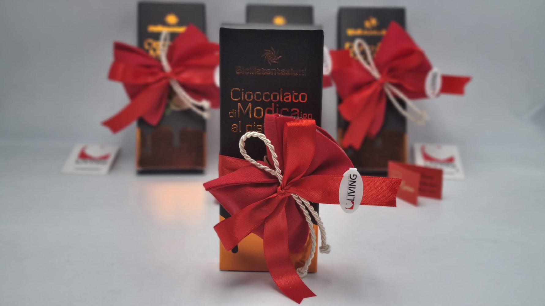 Bomboniera laurea cioccolata di modica