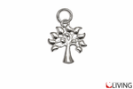 bomboniera ciondolo albero della vita metallo lucido