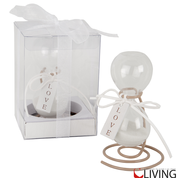bomboniera clessidra love linea time