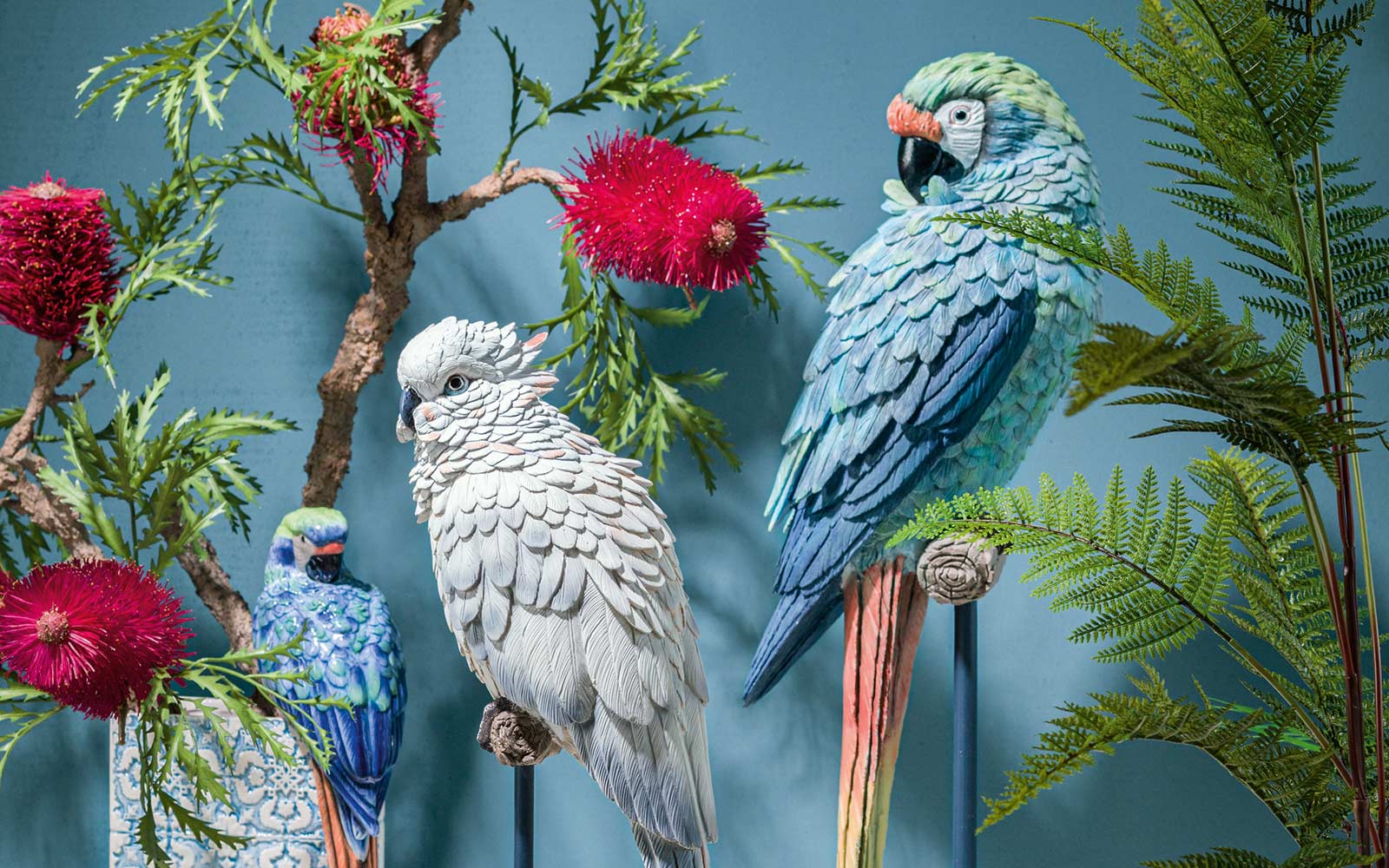 Addobbo tema tropicale foglia Filodendro