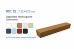 bomboniera scatola personalizzabile rigida 22x4x3 scritte interne