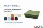 bomboniera scatola personalizzabile rigida 9x9x3