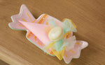 Piattino caramella rosa