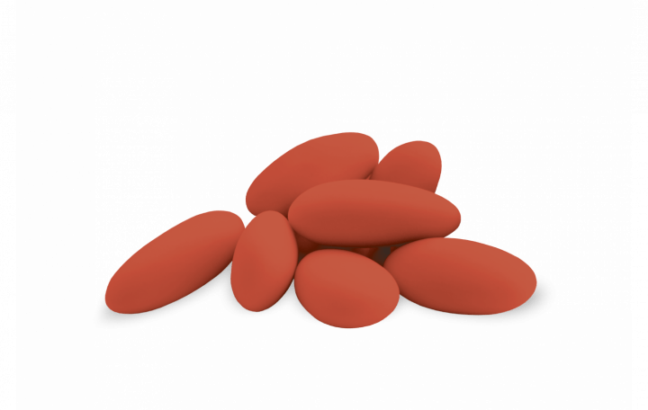 Confetti al Cioccolato - Colore Rosso