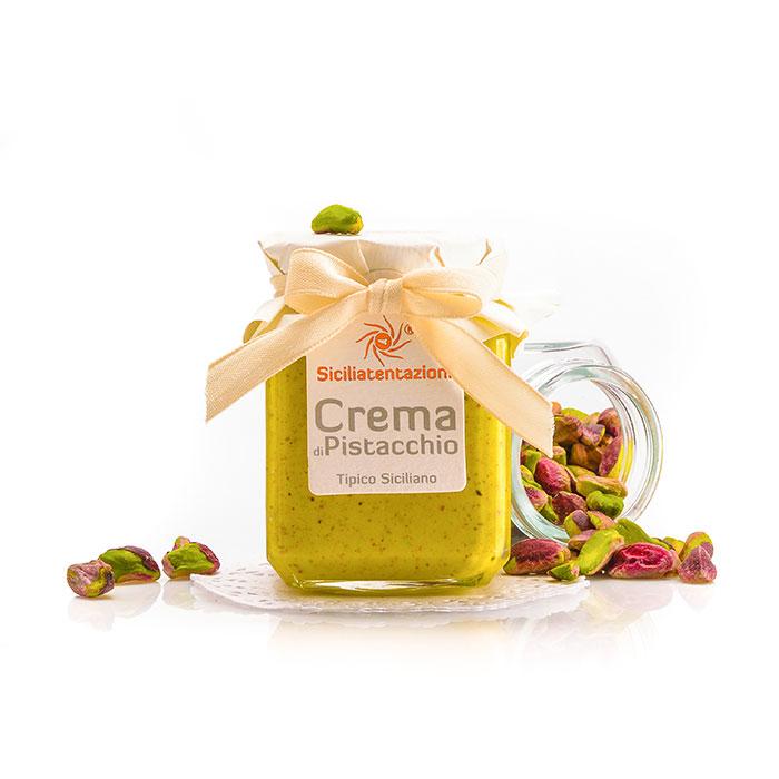 bomboniera gastronomica crema di  pistacchio .
