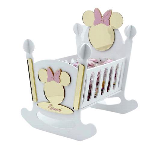 Culletta Portaconfetti Minnie con scritta personalizzabile