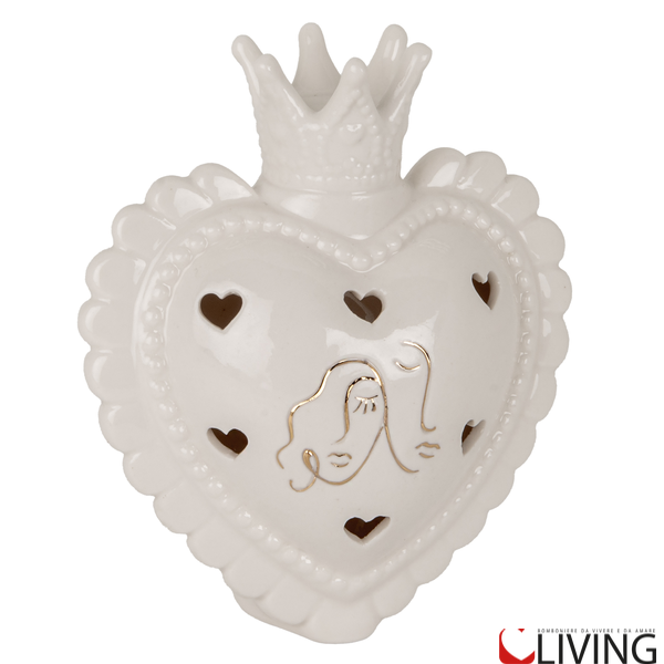 bomboniera lampada led cuore linea couple
