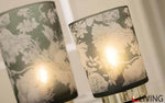 bomboniera lampada toile de jouy cipria