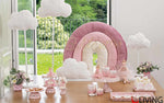 bomboniera matita arcobaleno rosa con busta