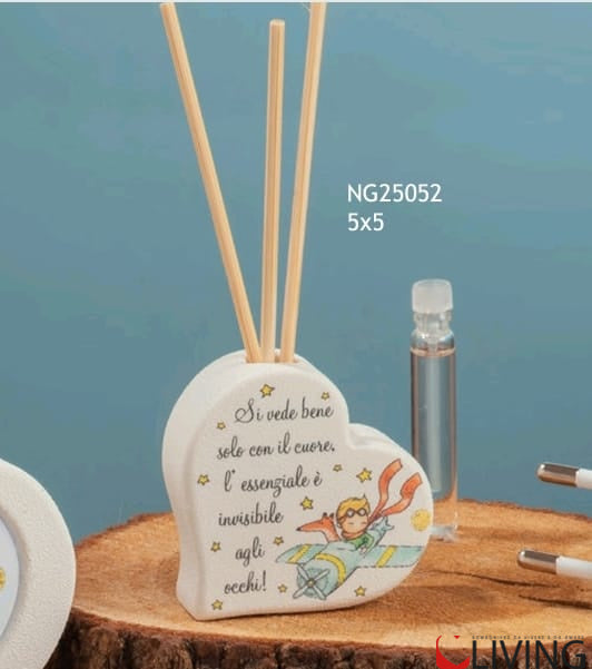 bomboniera diffusore cuore piccolo principe